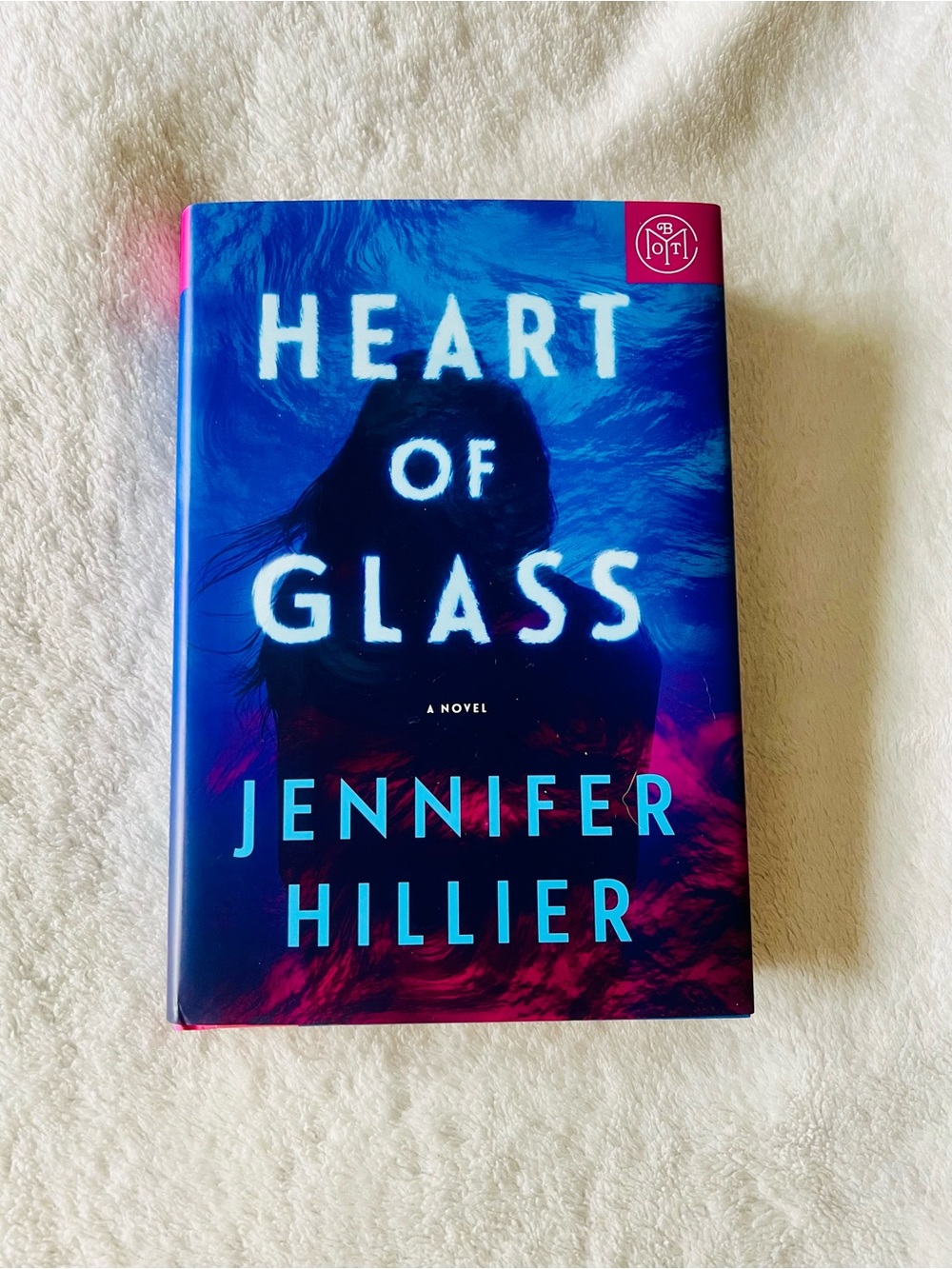 Heart of Glass Hardcover Novel - Blue by Jennifer Hillier